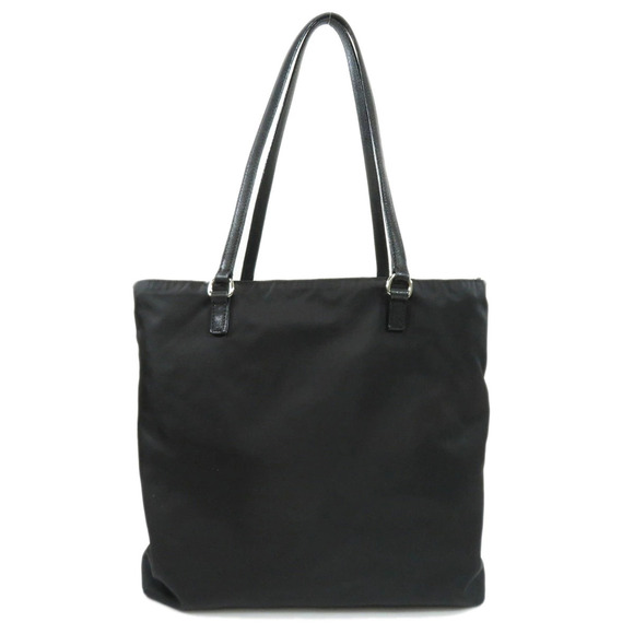 Prada Handbags - Prada signature Black triangle Tessuto tote bag